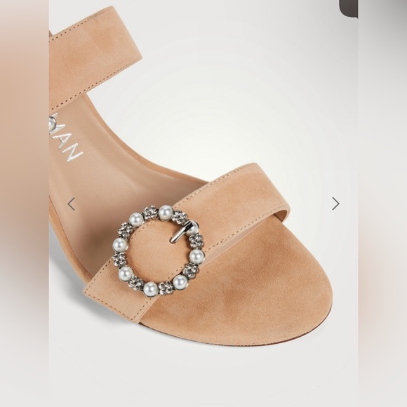 Stuart Weitzman Pearl Crystal Heels - Picture 4 of 8